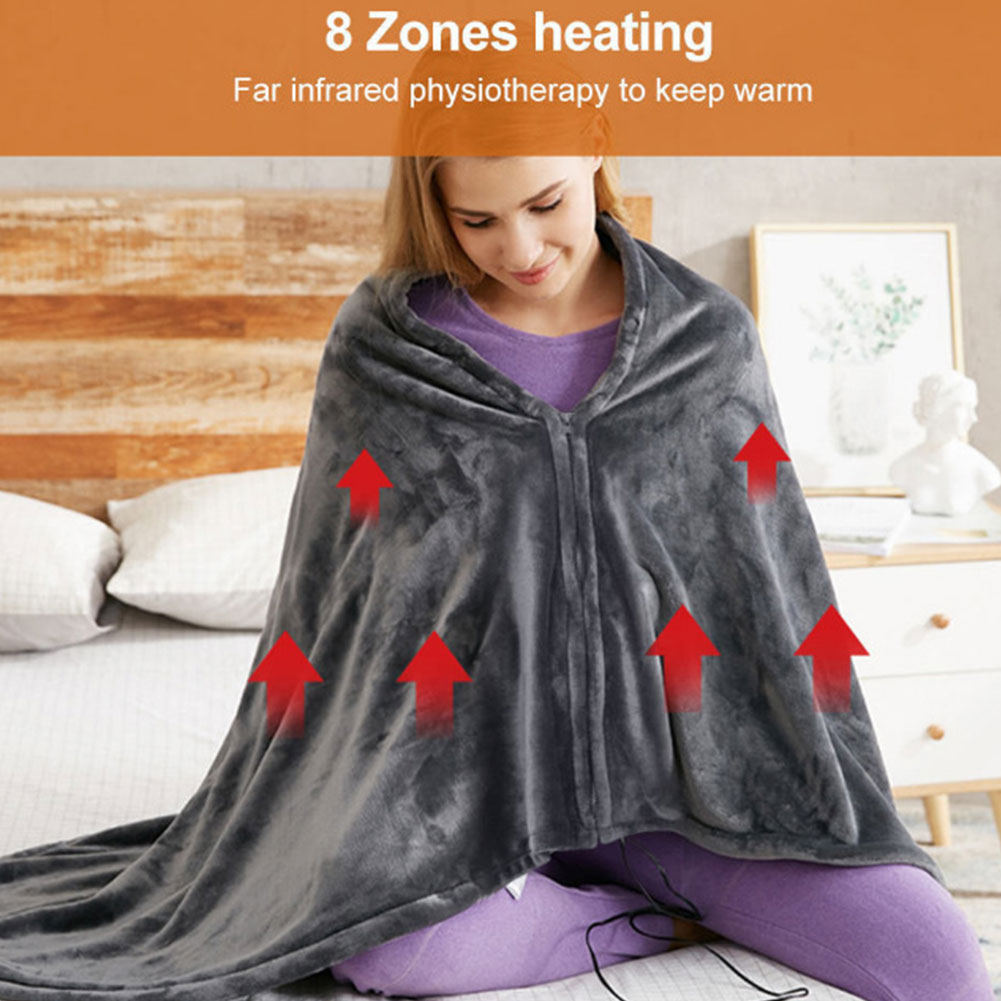 Wearable Heating Electric Blan - огляд і ціна Cashmere Throw Blanket