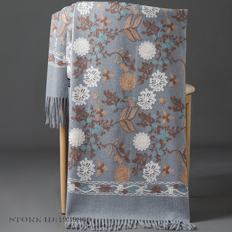 Women's Cashmere Pashmina Scar - огляд і ціна Cashmere Throw Blanket